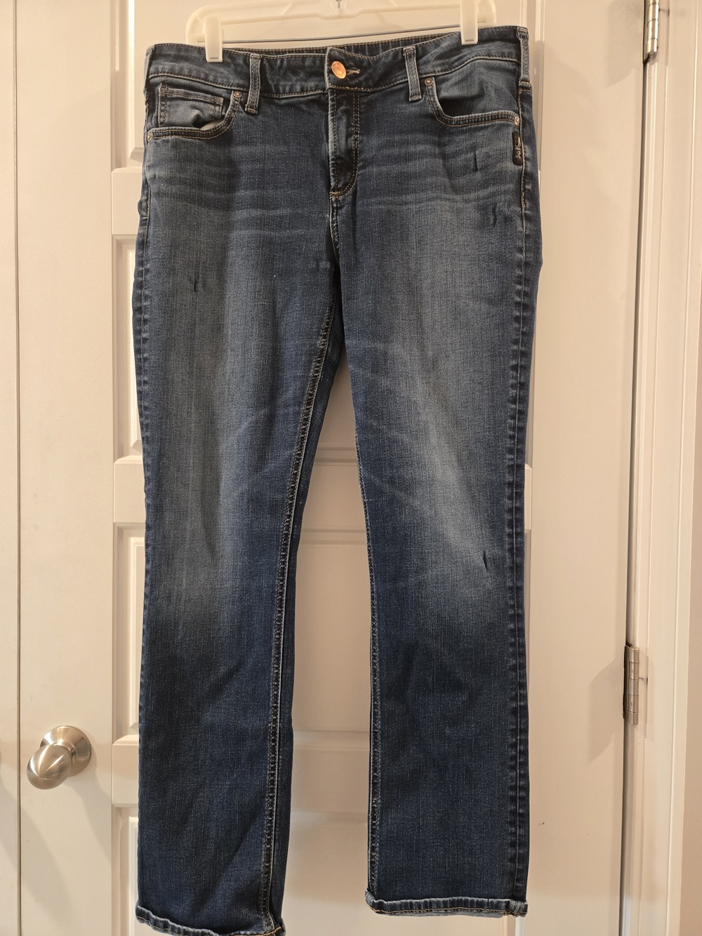 Silver Women’s Blue Straight-Leg Jeans